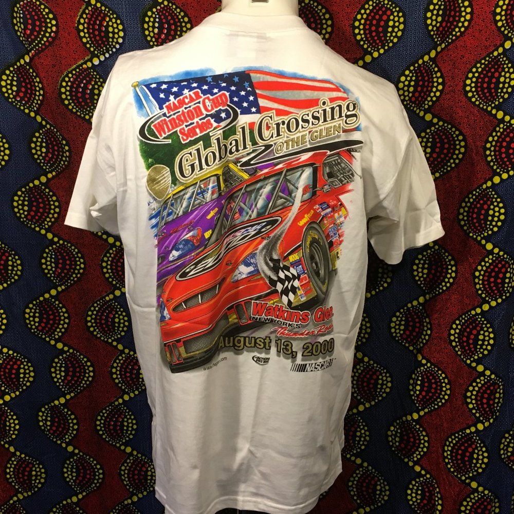 Nascar - Global Crossing At The Glen 2000 - Vtg. T